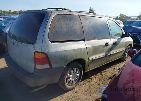 2001 Ford Windstar Lx из США, поврежденный, VIN 2FMZA51451BB69655